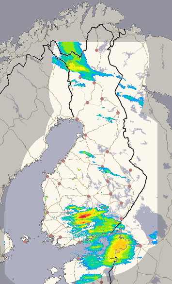 Suomi 1 h + ennuste kuva 1/26