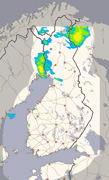 Suomi 1 h + ennuste kuva 1/26