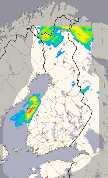 Finland 1 h + prognos bild 1/26