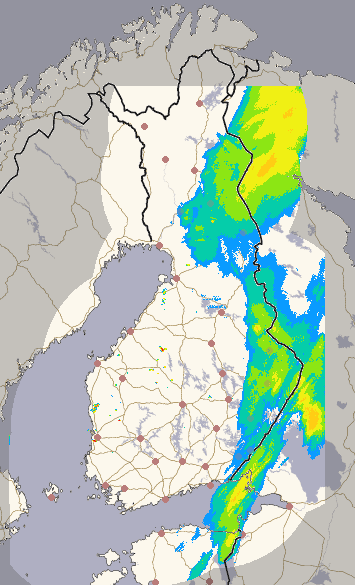 Suomi 1 h + ennuste kuva 1/26