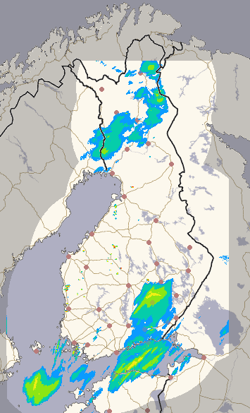 Suomi 1 h + ennuste kuva 1/26