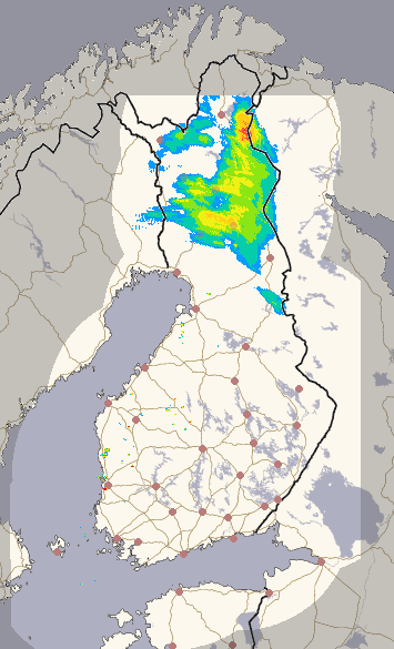 Suomi 1 h + ennuste kuva 1/26
