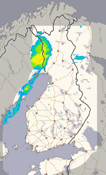 Finland 1 h + prognos bild 1/26