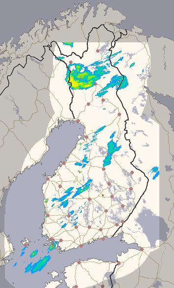 Suomi 1 h + ennuste kuva 1/26