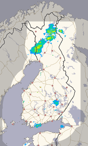 Finland 1 h + prognos bild 1/26