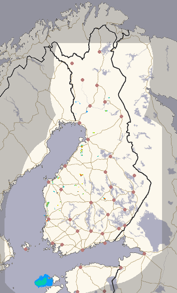 Suomi 1 h + ennuste kuva 1/26