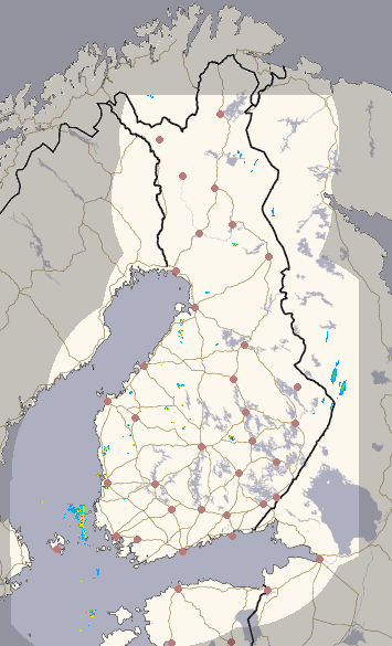 Finland 1 h + forecast image 1/26
