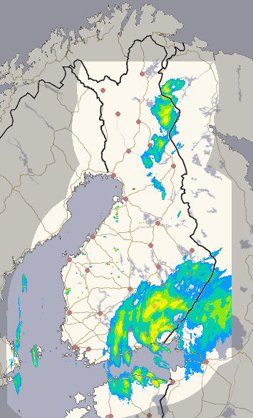 Suomi 1 h + ennuste kuva 1/26