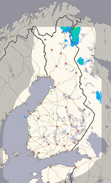 Suomi 1 h + ennuste kuva 1/26