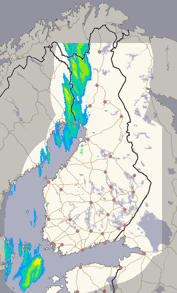 Suomi 1 h + ennuste kuva 1/26