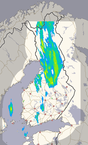Suomi 1 h + ennuste kuva 1/26