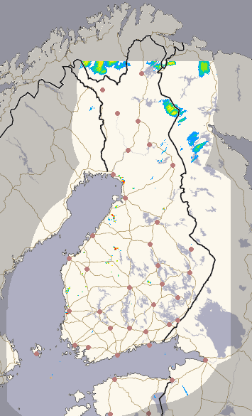 Suomi 1 h + ennuste kuva 1/26
