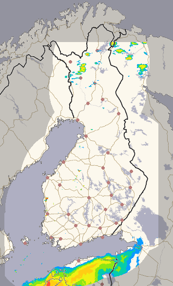Suomi 1 h + ennuste kuva 1/26