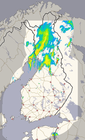Suomi 1 h + ennuste kuva 1/26