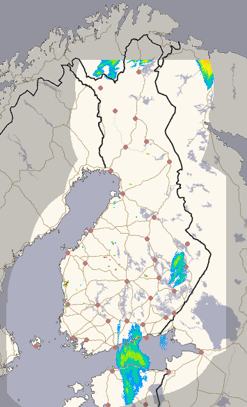 Suomi 1 h + ennuste kuva 1/26