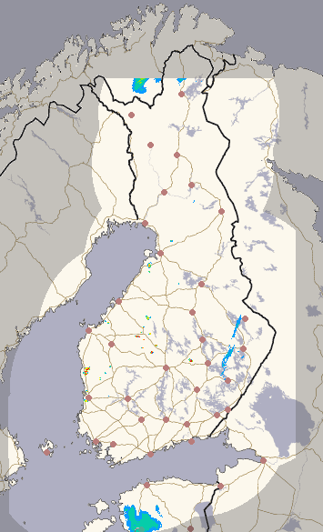 Finland 1 h + forecast image 1/26