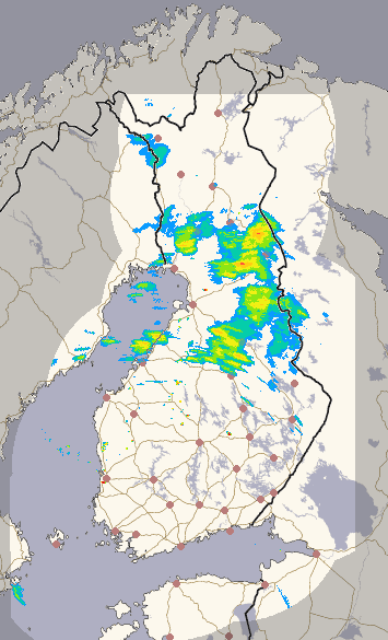 Finland 1 h + prognos bild 1/26