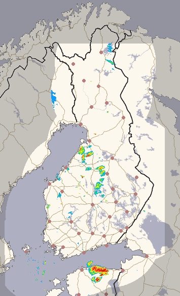 Suomi 1 h + ennuste kuva 1/26