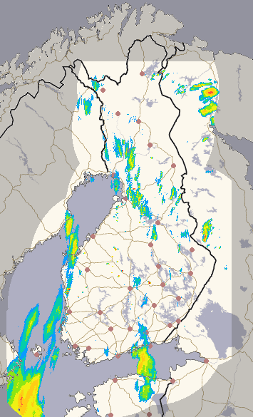 Suomi 1 h + ennuste kuva 1/26