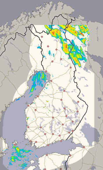Finland 1 h + forecast image 1/26