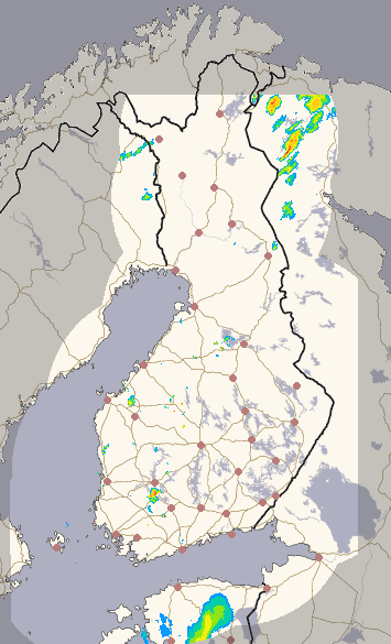 Finland 1 h + forecast image 1/26