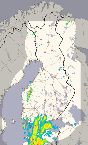 Suomi 1 h + ennuste kuva 1/26