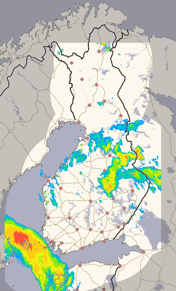 Finland 1 h + forecast image 1/26