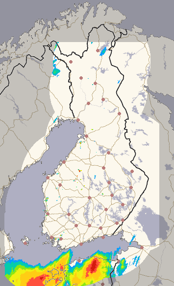 Finland 1 h + prognos bild 1/26