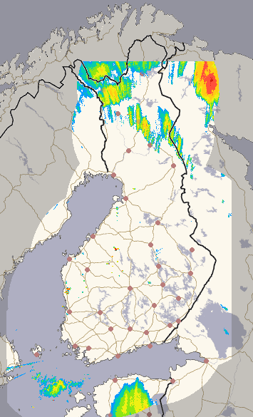 Suomi 1 h + ennuste kuva 1/26