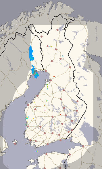 Suomi 1 h + ennuste kuva 1/26