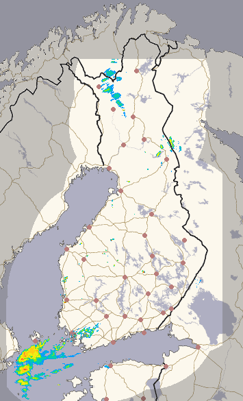Suomi 1 h + ennuste kuva 1/26