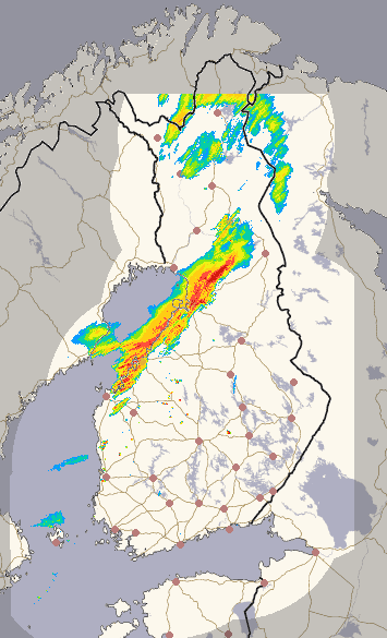 Finland 1 h + forecast image 1/26