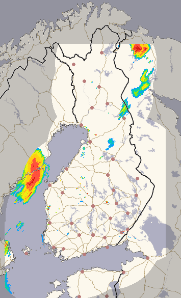 Finland 1 h + forecast image 1/26
