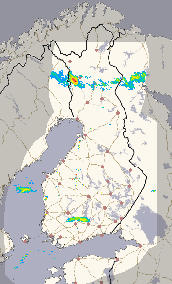 Finland 1 h + prognos bild 1/26