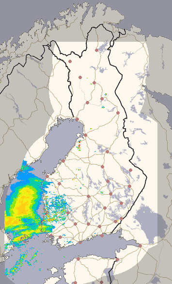 Finland 1 h + forecast image 1/26