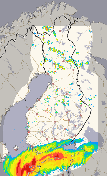 Suomi 1 h + ennuste kuva 1/26