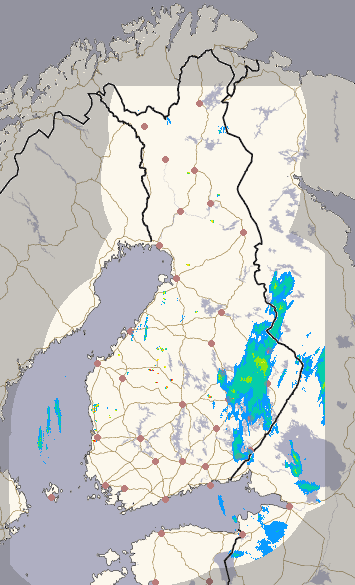 Suomi 1 h + ennuste kuva 1/26