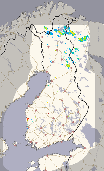 Suomi 1 h + ennuste kuva 1/26