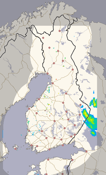 Suomi 1 h + ennuste kuva 1/26