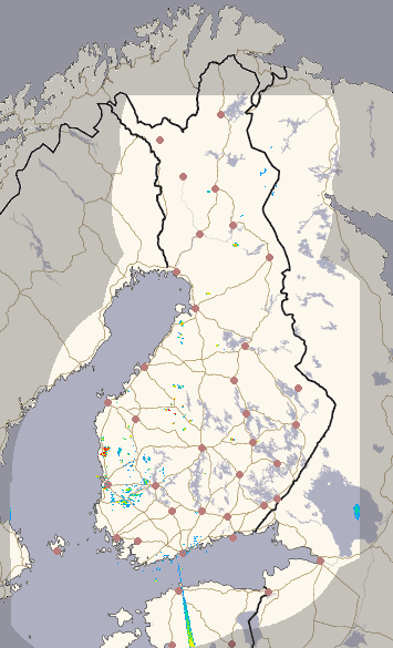 Finland 1 h + forecast image 1/26