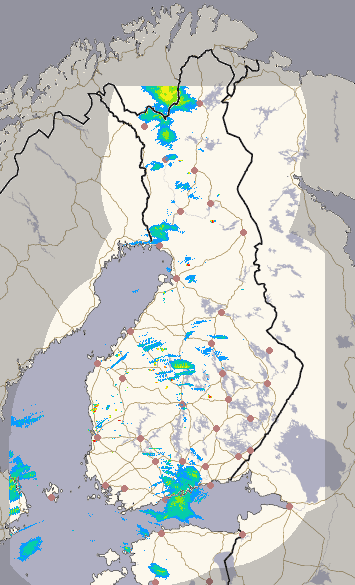 Suomi 1 h + ennuste kuva 1/26
