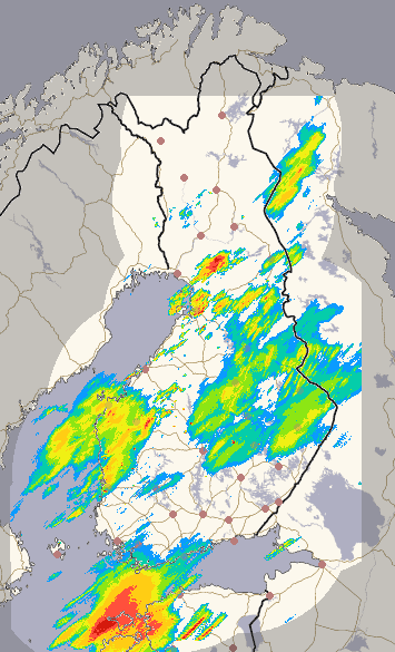Finland 1 h + prognos bild 1/26