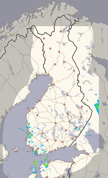Suomi 1 h + ennuste kuva 1/26