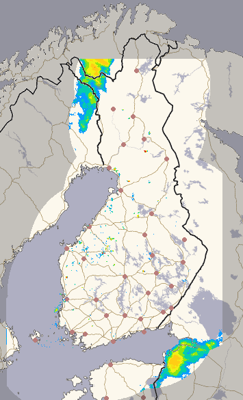 Finland 1 h + forecast image 1/26