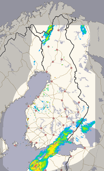 Suomi 1 h + ennuste kuva 1/26