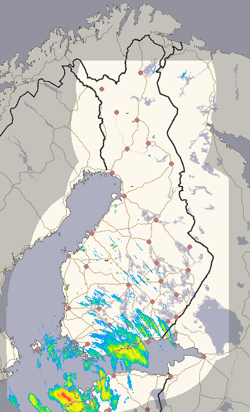 Finland 1 h + prognos bild 1/26