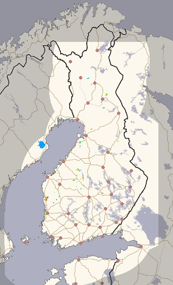 Finland 1 h + prognos bild 1/26