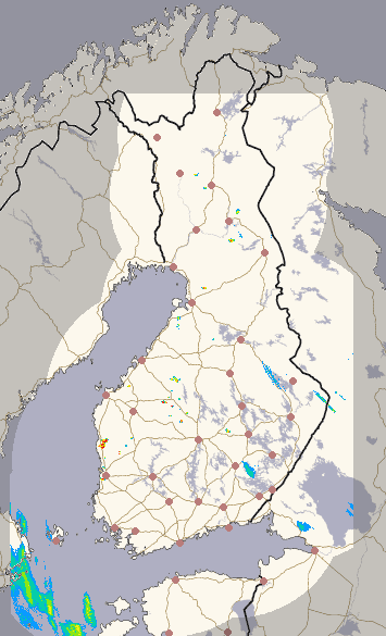 Finland 1 h + prognos bild 1/26