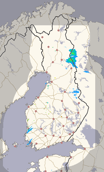 Suomi 1 h + ennuste kuva 1/26